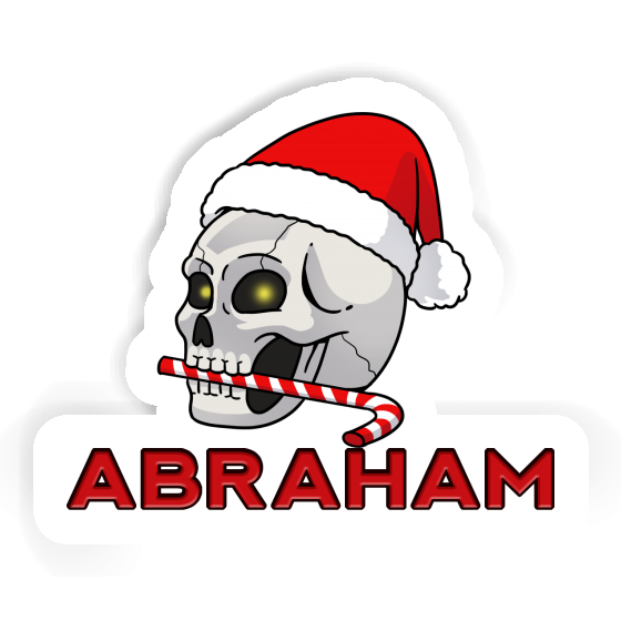 Abraham Autocollant Tête de mort Image