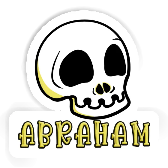 Sticker Abraham Skull Notebook Sticker Abraham Skull Notebook Image