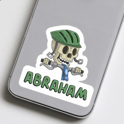 Sticker Abraham Mountainbiker Laptop Image