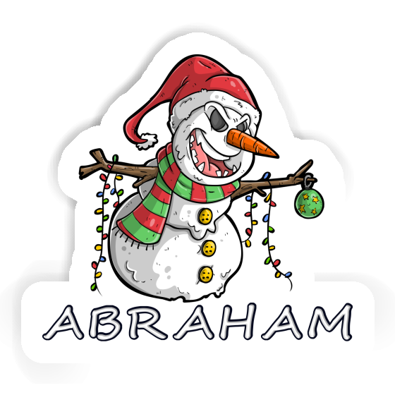 Abraham Autocollant Bonhomme de neige Laptop Abraham Autocollant Bonhomme de neige Laptop Image