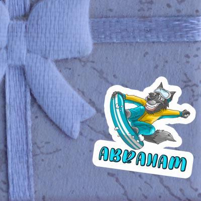 Boarder Sticker Abraham Image