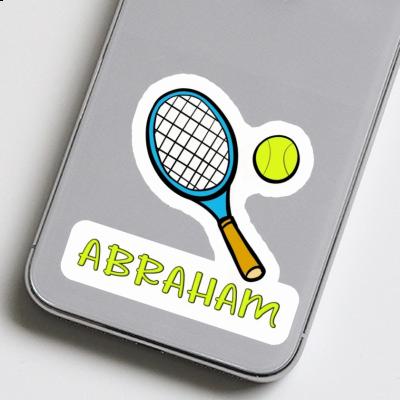 Tennis Racket Sticker Abraham Laptop Image