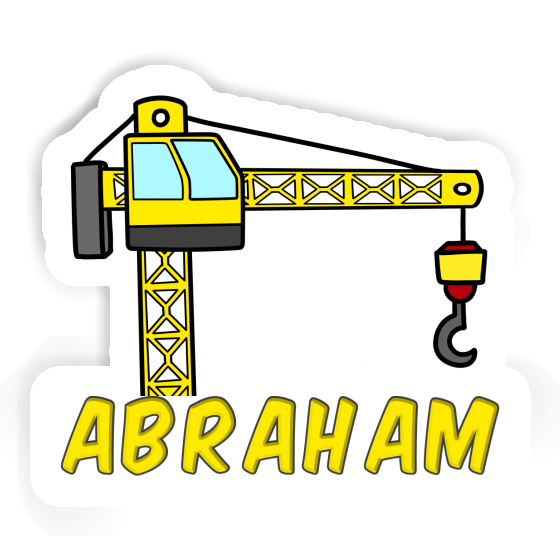 Autocollant Grue à tour Abraham Autocollant Grue à tour Abraham Image