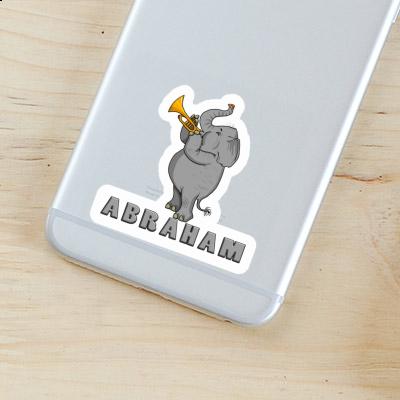 Autocollant Éléphant Abraham Notebook Image