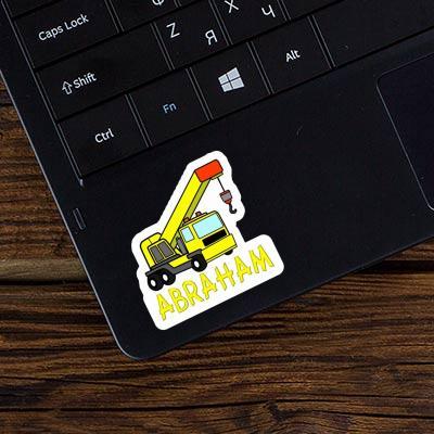 Aufkleber Fahrzeugkran Abraham Laptop Aufkleber Fahrzeugkran Abraham Laptop Image