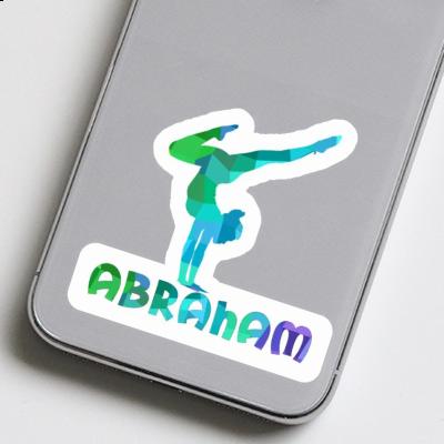 Abraham Aufkleber Yoga-Frau Abraham Aufkleber Yoga-Frau Image