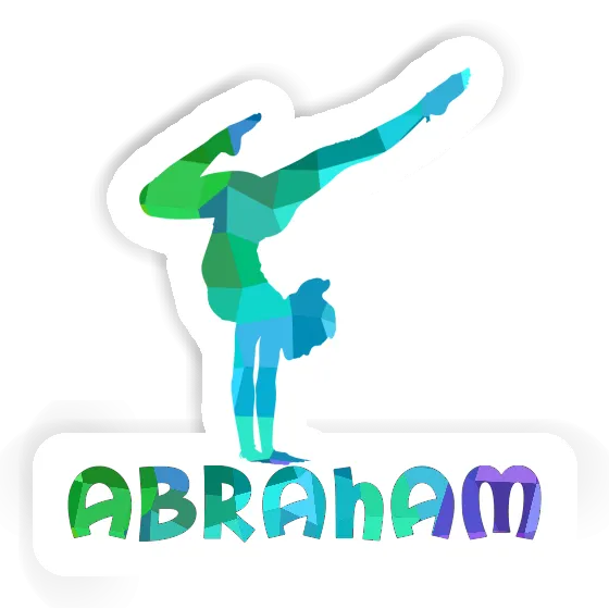 Abraham Aufkleber Yoga-Frau Laptop Abraham Aufkleber Yoga-Frau Laptop Image