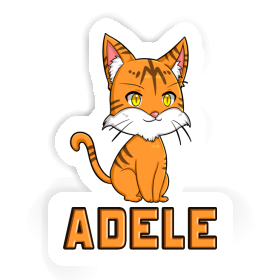 Sticker Cat Adele Image