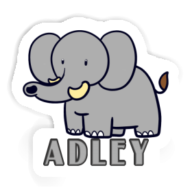 Sticker Adley Elephant Image