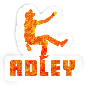 Sticker Adley Climber Image