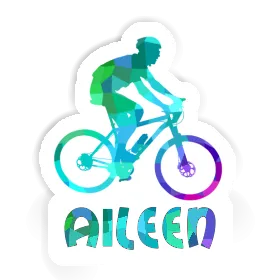 Autocollant Aileen Vététiste Image