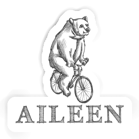 Autocollant Cycliste Aileen Image