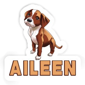 Aileen Autocollant Boxer Image