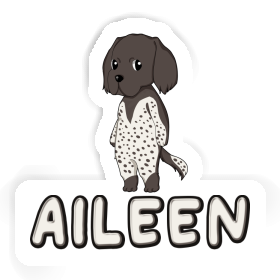 Aileen Autocollant Petit épagneul de Münster Image