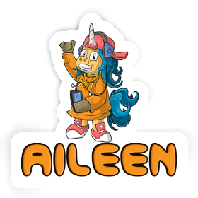 Aileen Aufkleber Hip-Hop Einhorn Image