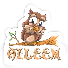 Aileen Autocollant Hibou Image