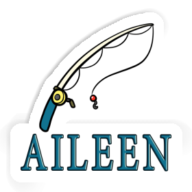 Aileen Sticker Fishing Rod Image