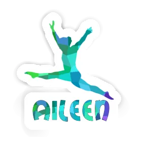 Gymnaste Autocollant Aileen Image
