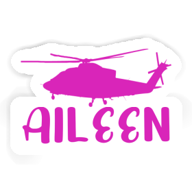 Aileen Sticker Helicopter Image