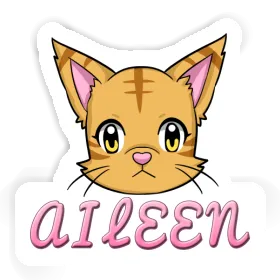 Aileen Sticker Cathead Image