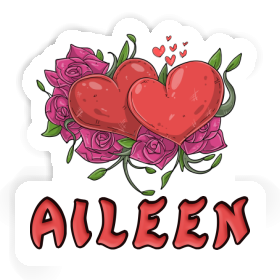 Autocollant Aileen Cœur Image