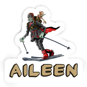Aufkleber Telemarker Aileen Image