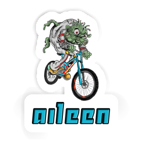 Aileen Autocollant Vététiste Image