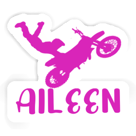 Autocollant Aileen Motocrossiste Image