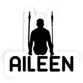 Autocollant Gymnaste aux anneaux Aileen Image