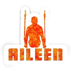 Autocollant Aileen Gymnaste aux anneaux Image