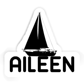 Aileen Sticker Sailboat Image