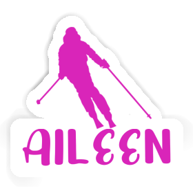 Autocollant Skieuse Aileen Image