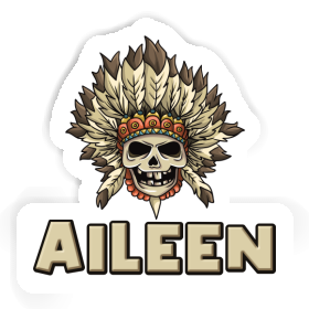 Autocollant Aileen Enfants tête de mort Image