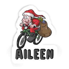 Cyclistes Autocollant Aileen Image