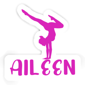 Sticker Yoga Woman Aileen Image