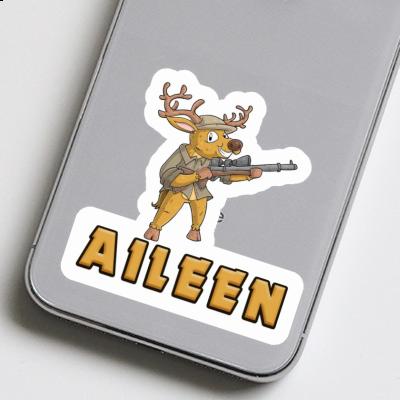 Aileen Autocollant Chasseur Laptop Image