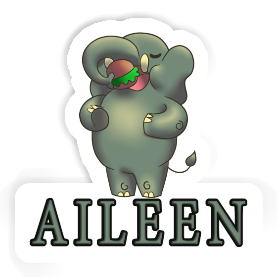 Éléphant Autocollant Aileen Notebook Éléphant Autocollant Aileen Notebook Image
