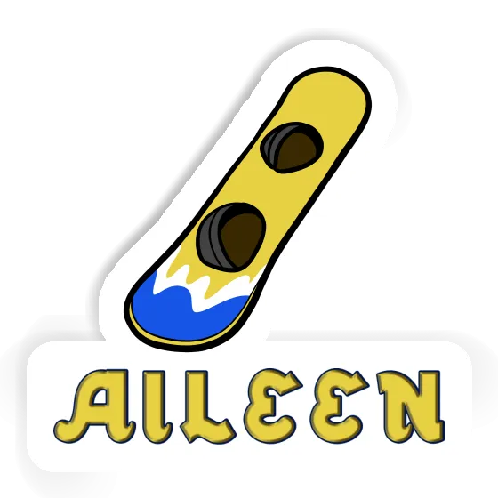 Autocollant Wakeboard Aileen Notebook Image