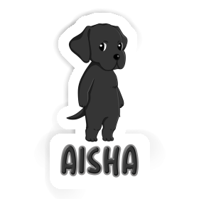 Autocollant Labrador Retriever Aisha Image