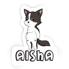 Autocollant Collie border Aisha Image