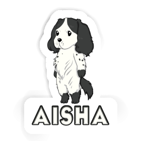 Autocollant Épagneul Aisha Image