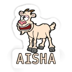 Ziege Aufkleber Aisha Image