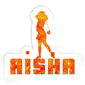 Autocollant Aisha Golfeuse Image