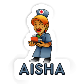 Aisha Sticker Nurse Image