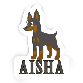 Autocollant Aisha Pinscher Image