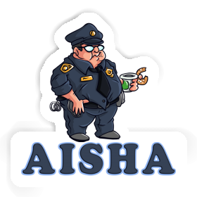 Sticker Police Officer Aisha Image