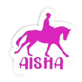 Autocollant Cavalière Aisha Image