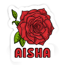 Autocollant Aisha Rose Image