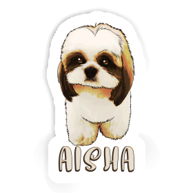 Autocollant Aisha Shih Tzu Image