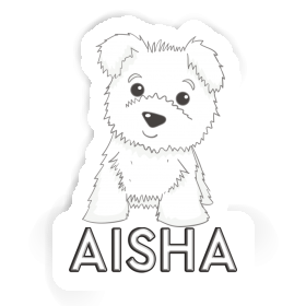 Aisha Autocollant Westie Image